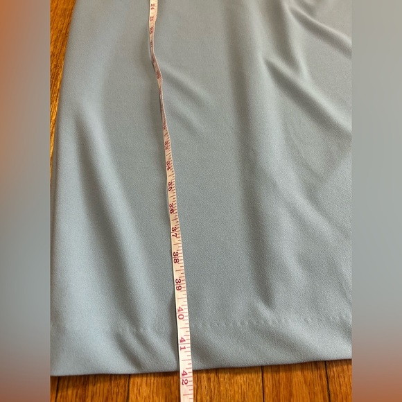 Betsey Johnson Blue Sleeveless Knee Length Sheath Dress Size 6 - Picture 6 of 8